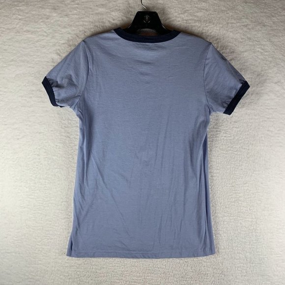 BMW Performance Driving Bella T-Shirt Womens Large Blue‎ Cotton Crew Neck 7462 - Picture 2 of 8